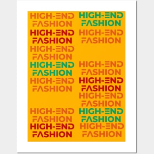 High -end fashion,retro 80s old school design Posters and Art